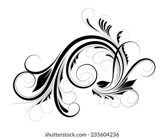 Swirly Flourish Design