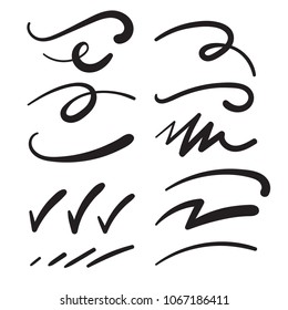 Swishes, Swashes, Swoops, Swooshes, Scribbles, & Squiggles for Typography Emphasis