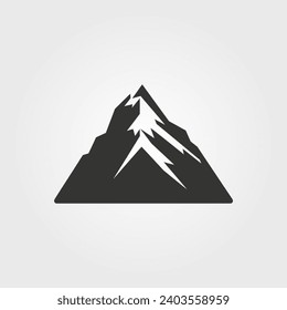The Swiss Alps icon - Simple Vector Illustration
