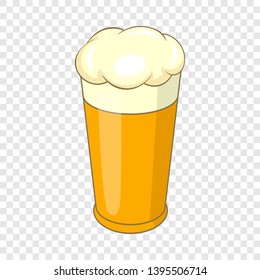 Swiss beer mug icon. Cartoon illustration of beer vector icon for web design