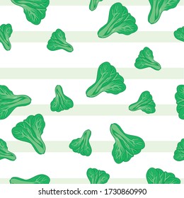 Swiss Chard Vegetable Seamless Pattern would be perfect for fabric, textile, gift wrap, wallpaper, surface designer, background, backdrop, and ornament.
