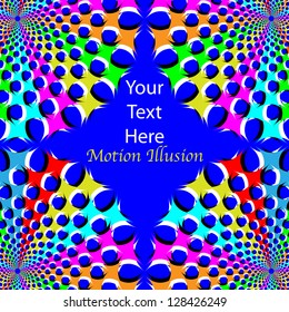 Swiss Cheese Quartet     (motion illusion)