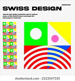 swiss design vector abstrak minimalist