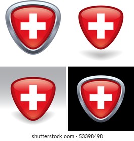 Swiss Flag Crest