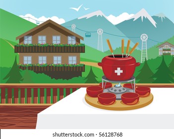 Swiss fondue