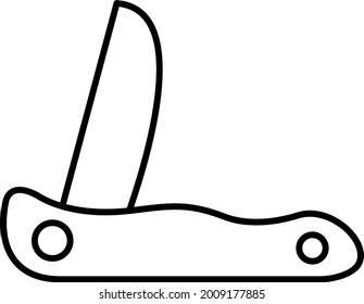 Imagen vectorial del icono del Cuchillo Suizo. También se puede usar para aplicaciones web, aplicaciones móviles y medios impresos.