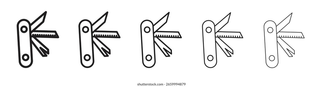Swiss Knife icon for your web site design, logo, app, UI.