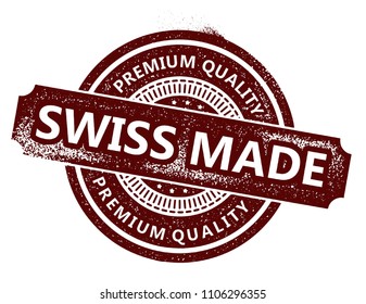 Swiss Made Stamp