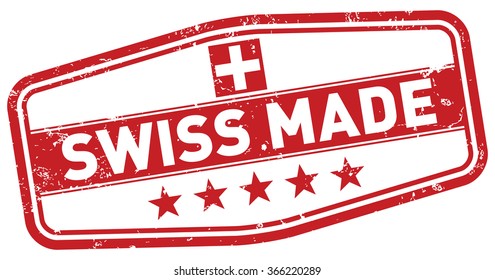 Swiss Made Stamp