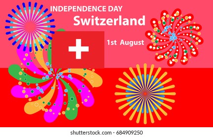 Swiss National Day vector