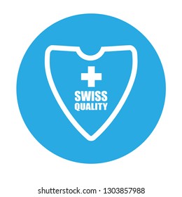 swiss quality shield.label,sticker.