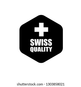 swiss quality shield.label,sticker.