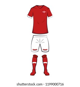 Swiss soccer tshirt