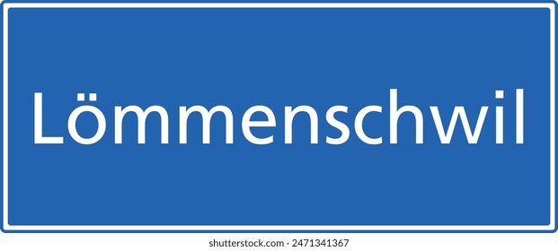 Signo del código postal de Código postal suizo para 9308 Lömmenschwil St. Gallen Suiza