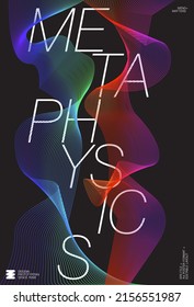 Swiss-style inspired poster design graphics layout made with Helvetica typography and minimalist geometric forms and abstract vector shapes. 