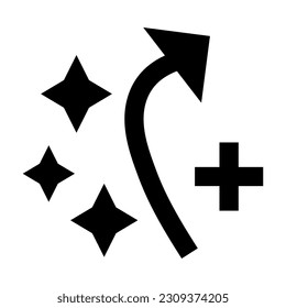 Switch access shortcut icon isolated vector illustration on white background. High quality black style vector icons