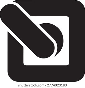switch being flipped, the switch is in the off position, and the handle is pointing to the left, balck icon silhouette vector
