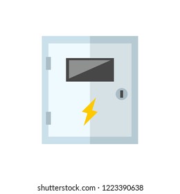 switch box flat vector icon