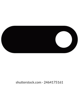 switch button icon in glyph style