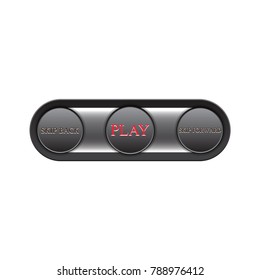 switch buttons. vector illustration