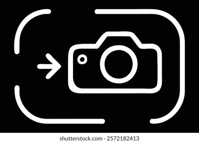 Switch camera icon eps 10 