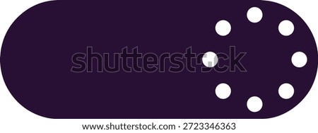 The switch to enable on the right side, long and round edge Button icon vector EPS. Toggle Switch Button Icon Vector EPS – ON Position Switch Enabled on Right Side. Modern UI Toggle Switch Vector