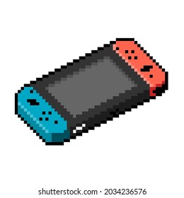 Switch Handheld Portable Mobile Game Console 8bit Pixel Art