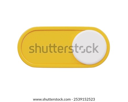 Switch icon 3d render illustration