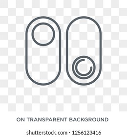 Switch icon. Switch design concept from  collection. Simple element vector illustration on transparent background.