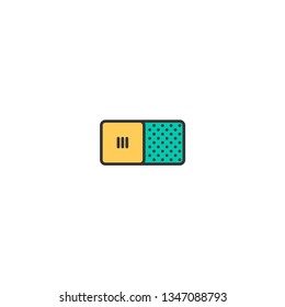Switch icon design. Essential icon vector illustration