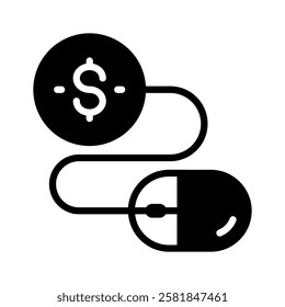 Switch icon with dollar signs representing pricing options