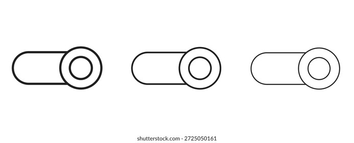 Ícone Alternar. Ilustração de vetor de estilo minimalismo desenhado à mão