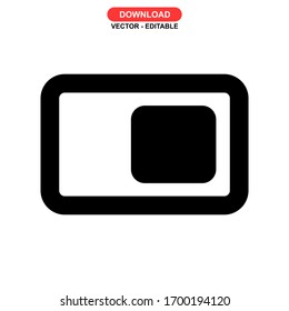 switch icon or logo isolated sign symbol vector illustration - high quality black style vector icons
