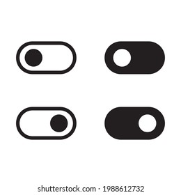 switch icon. on off icon
