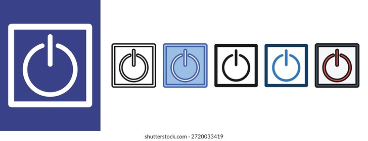 Alternar ícone define coleção de vários estilos 
    
