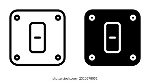 Cambiar de icono. inicio de sesión para concepto móvil y diseño web. ilustración vectorial