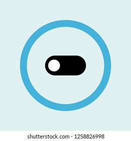 switch icon symbol. Premium quality isolated switch vector icon in trendy style. switch element.