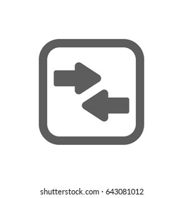 Switch Icon in trendy flat style isolated on white background. Award symbol for your web site design, logo, app, UI. Vector illustration, EPS10.