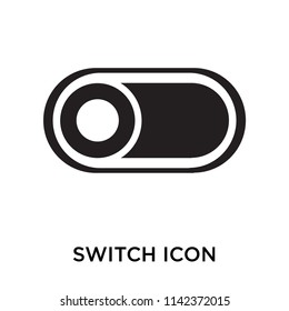 Switch icon vector isolated on white background for your web and mobile app design, Switch logo concept