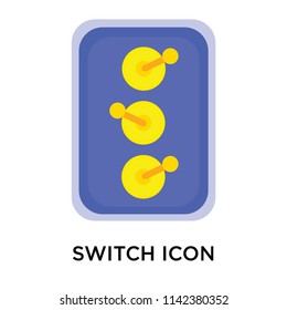 Switch icon vector isolated on white background for your web and mobile app design, Switch logo concept