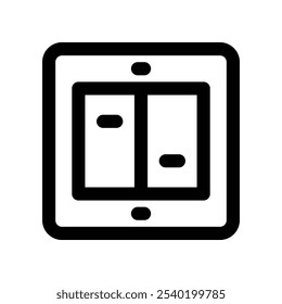 switch icon. vector line icon for your website, mobile, presentation, and logo design.