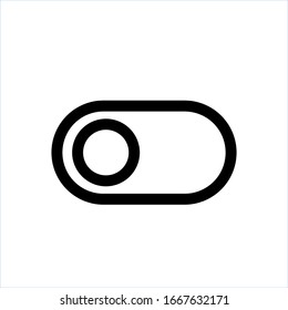 Switch icon vector simple design.