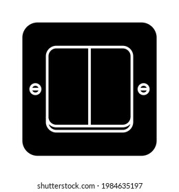 Switch Icon Wall Switch Vector Electric Stock Vector (Royalty Free ...