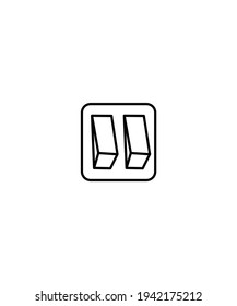 switch icon,vector best line icon.
