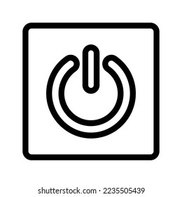 switch line icon illustration vector graphic