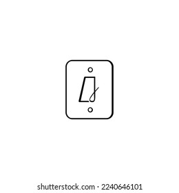 Switch Line Style Icon Design