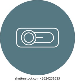 Switch Line vector Icon Design