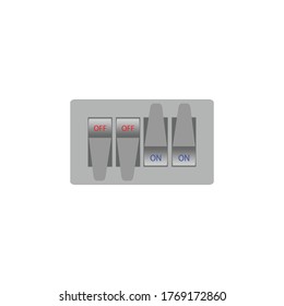 switch logo stock illustration design