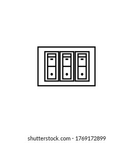 switch logo stock illustration design