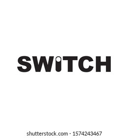 Switch Logo Template or Illustration Vector